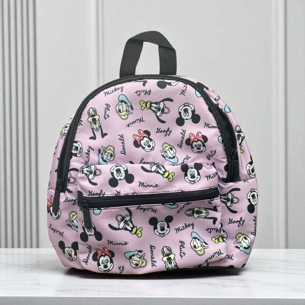 Disney All Character Mini Backpack Soft Pink Unisex